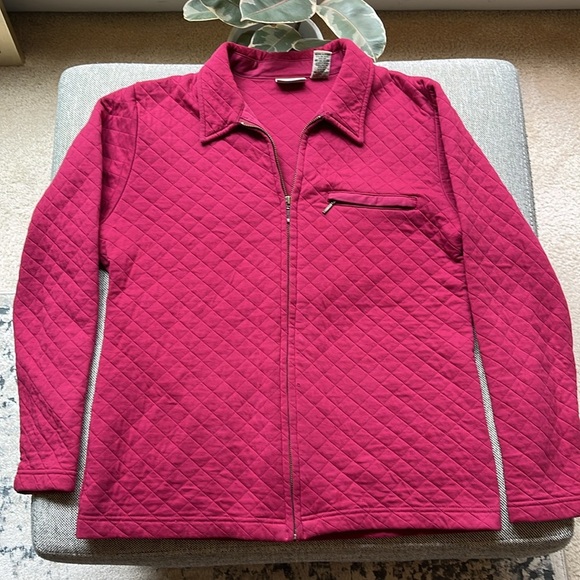 Vintage LL Bean Womens Cranberry Quilted Zip up jacket , Size: S - Picture 9 of 17